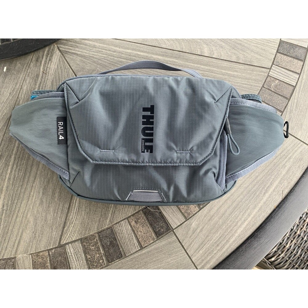 Thule Rail 4L Hip Pack Waist Bag Gray Travel Hiking MTB Cycling Fanny Day Pack